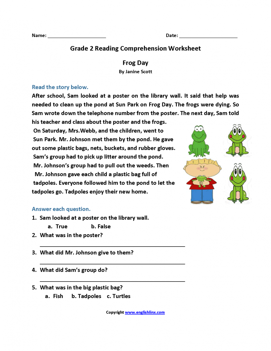 Accounting  Easy Reading Worksheets  Reading Worksheets Second