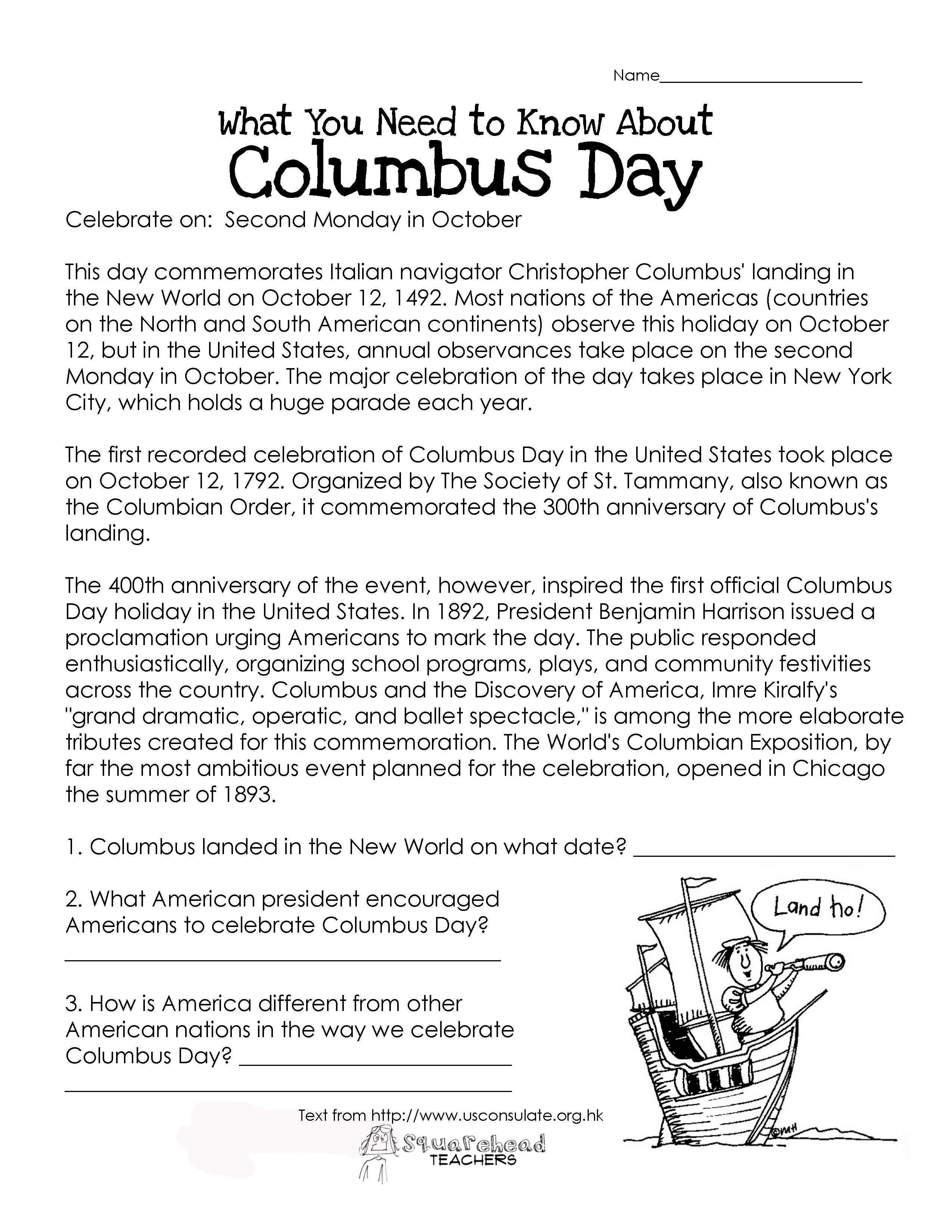 Animal Math Worksheets At Enchantedlearning Com Veterans Day