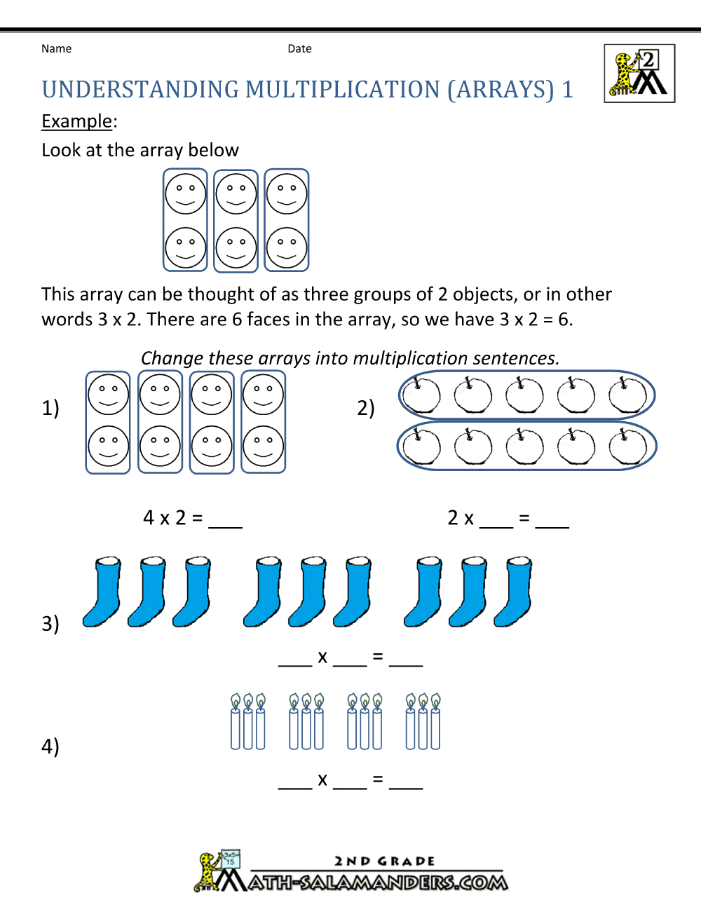 Beginner Multiplication Worksheets Math Simple Fun Educational