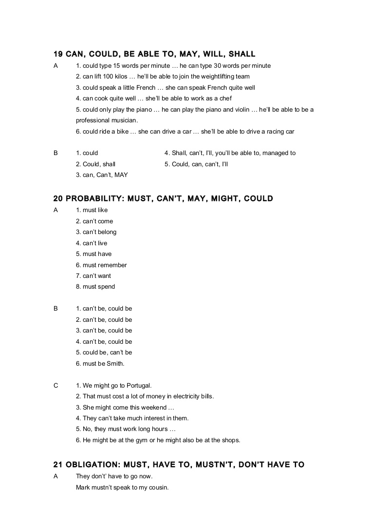 Can And Can Worksheets Pdf