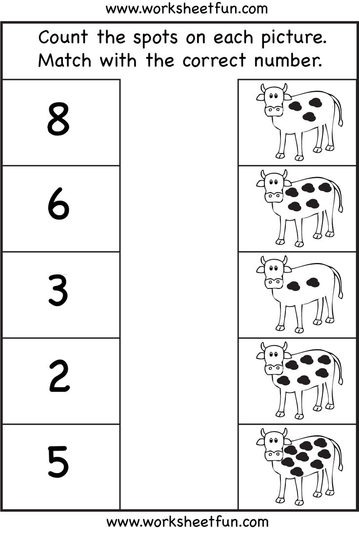 Counting Animals Worksheets Worksheets For All