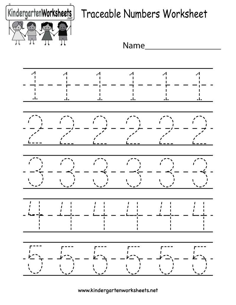 Counting Worksheets Kindergarten Printableumbersumber Numbers Math