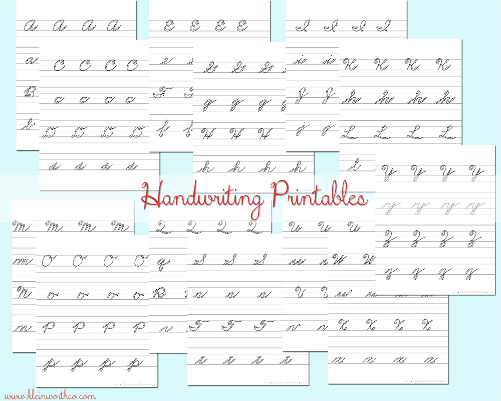 Cursive Practice For Adults