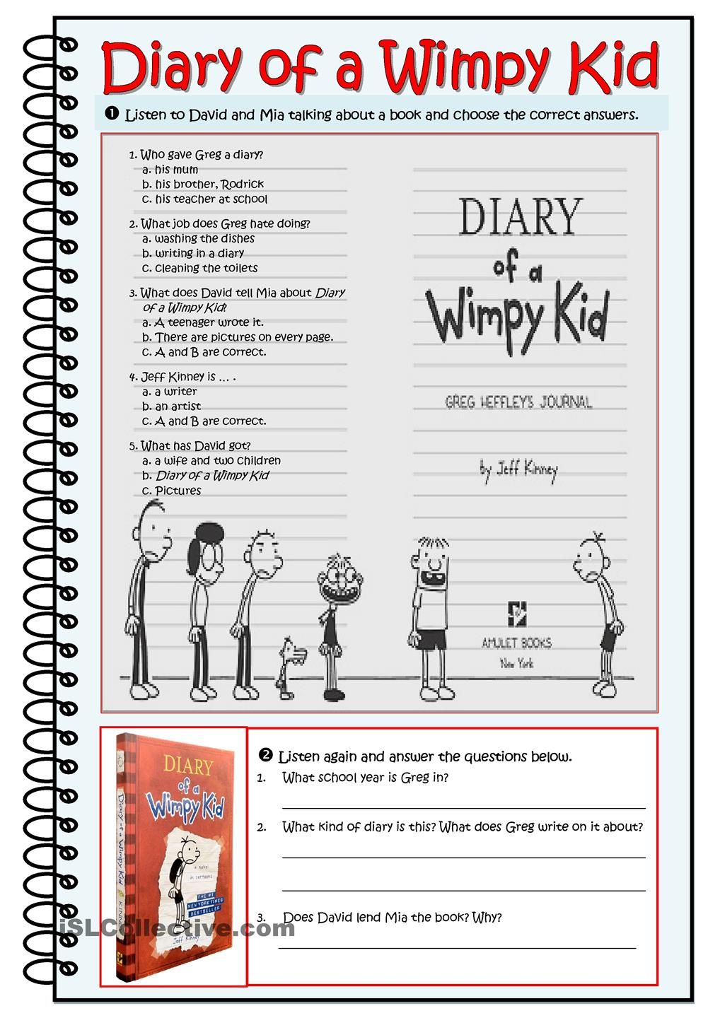 Diary Of A Wimpy Kid