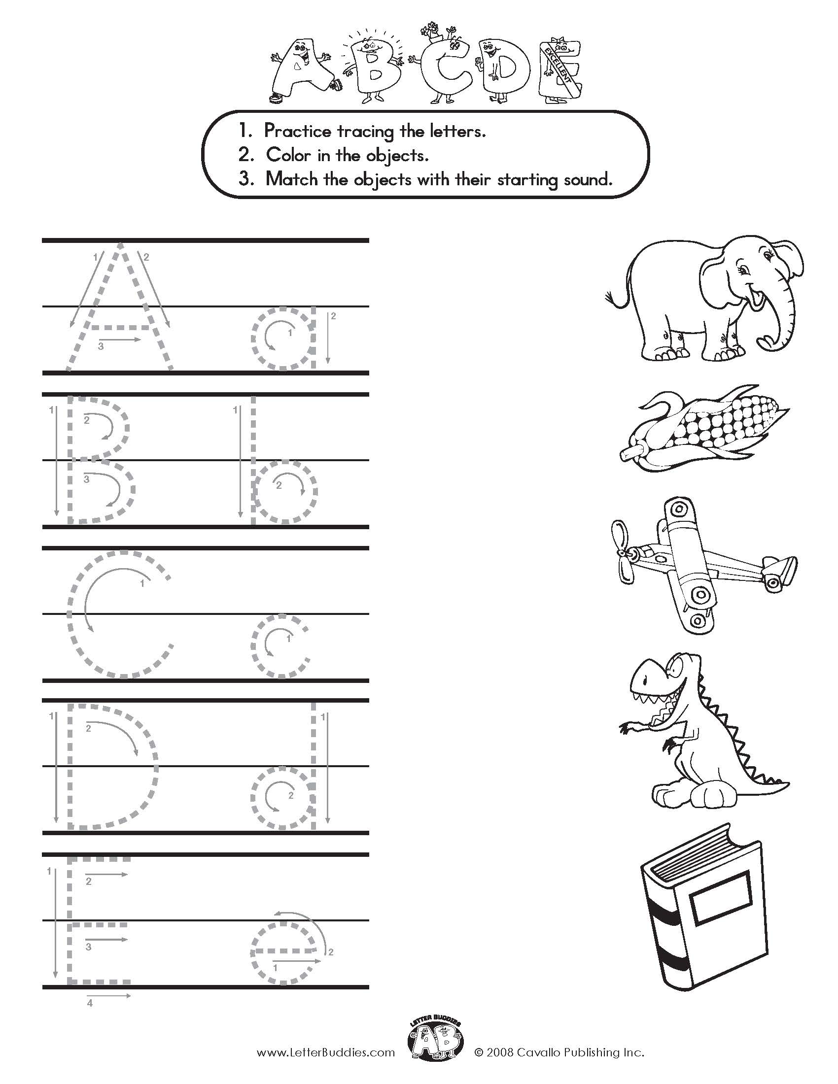 Download Main Page Part 5 Beginning Ending Sounds Worksheets