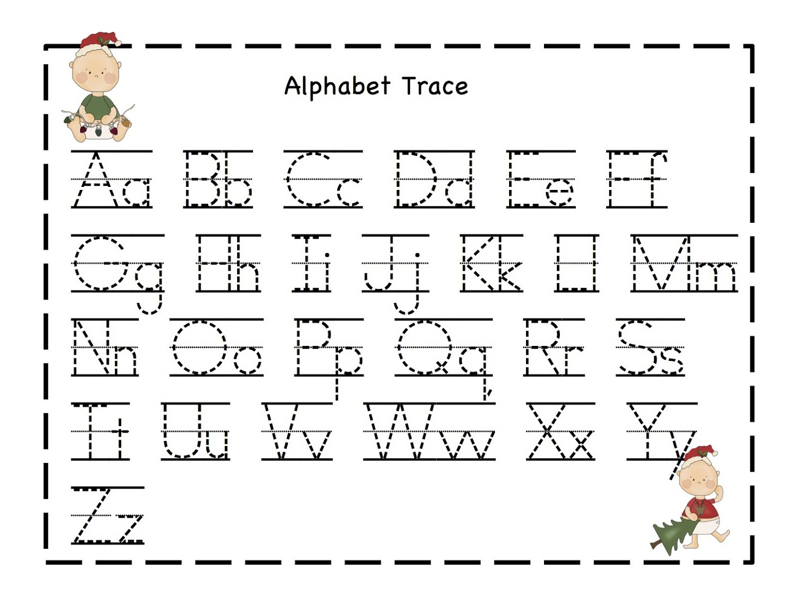 Free Alphabet Worksheets For The Beginners