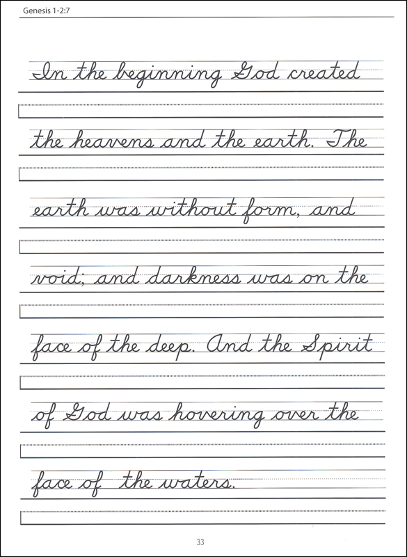 Free Printable Cursive Worksheets For 3rd Grade