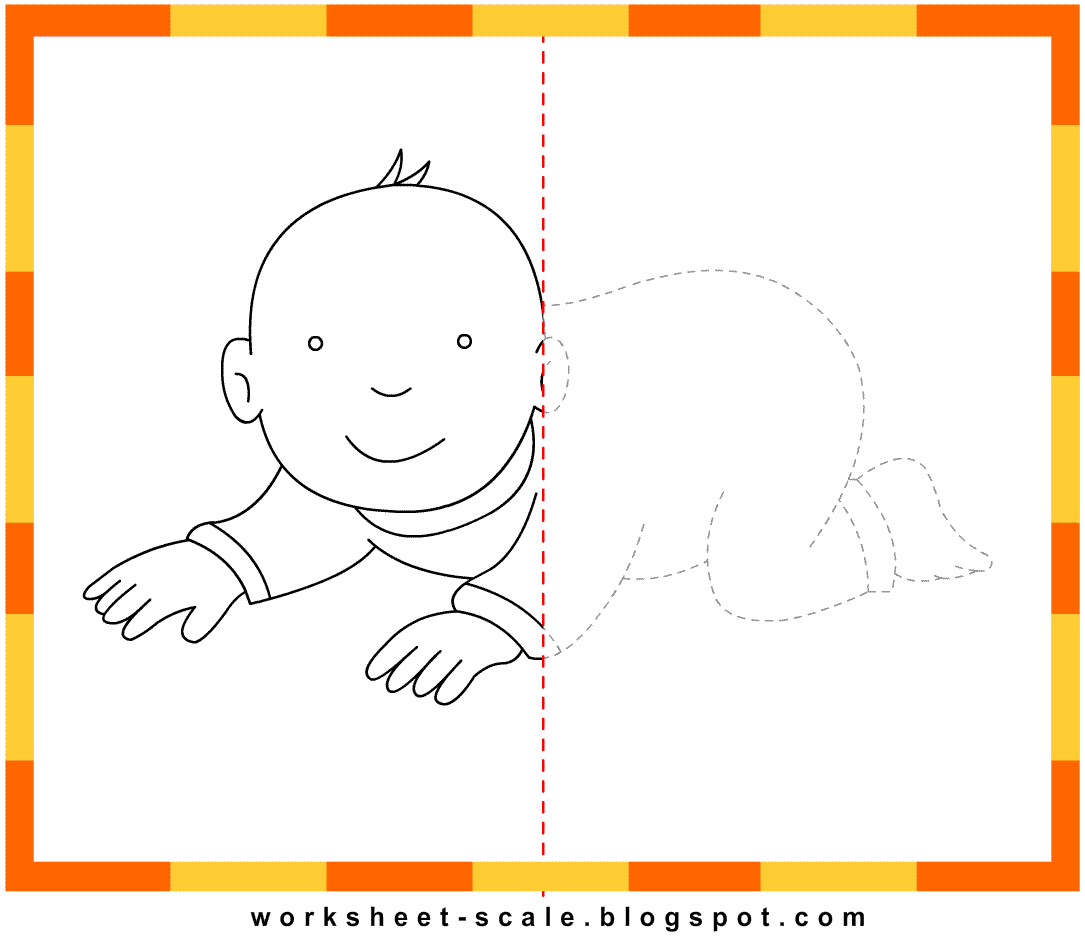 Free Printable Drawing Worksheets For Kids  Baby Worksheet