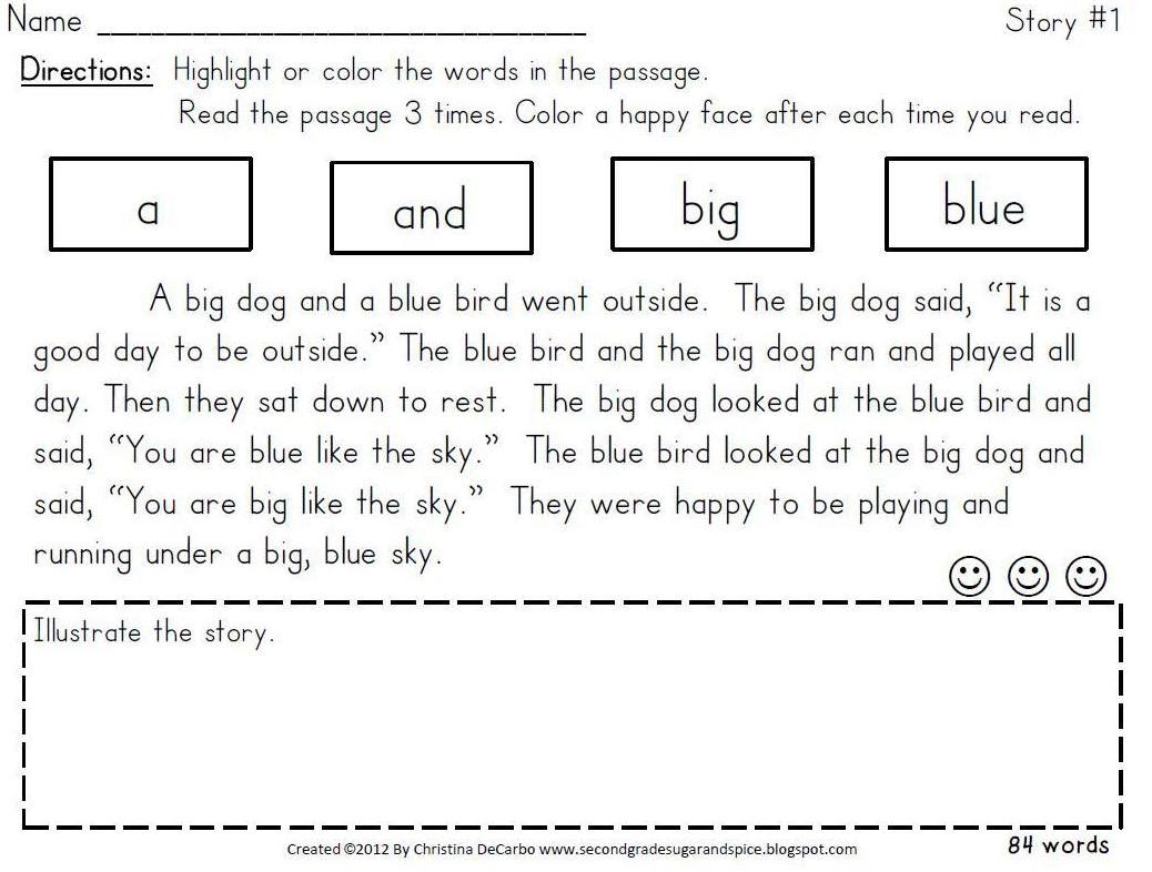 Free Second Grade Sight Word Activities