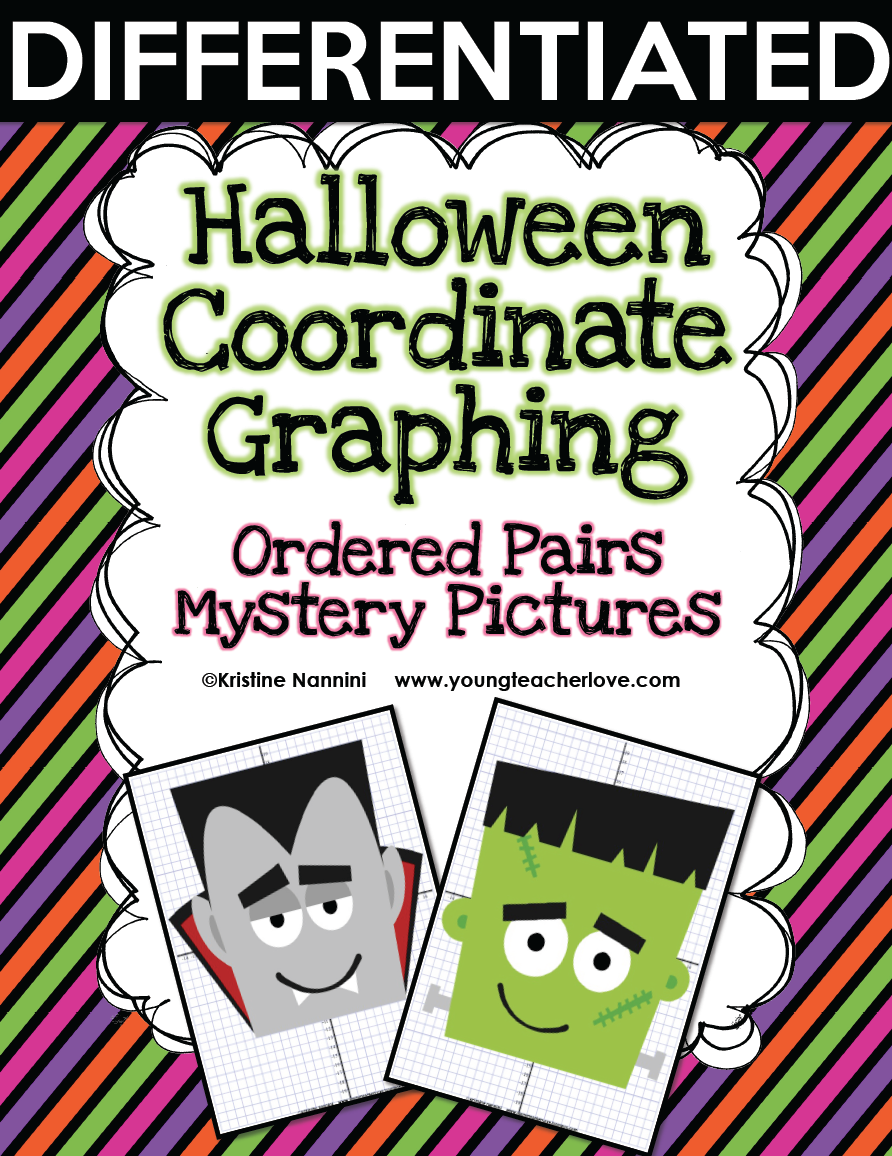 halloween coordinate graphing worksheets