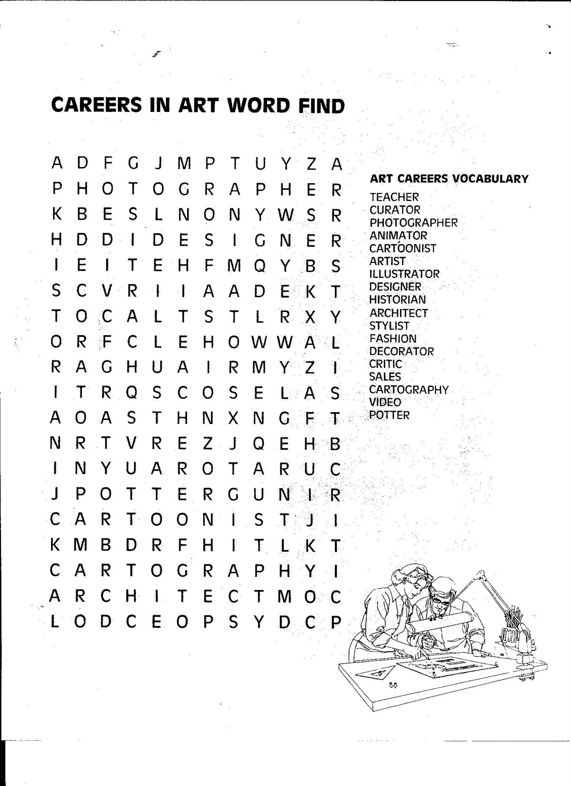 High_school_art_worksheets_fre