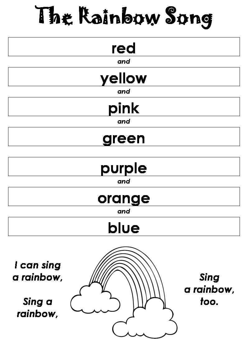 Kindergarten Esl Worksheets