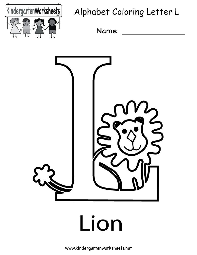 Letter L Kindergarten Worksheets Letter L Kindergarten Worksheets