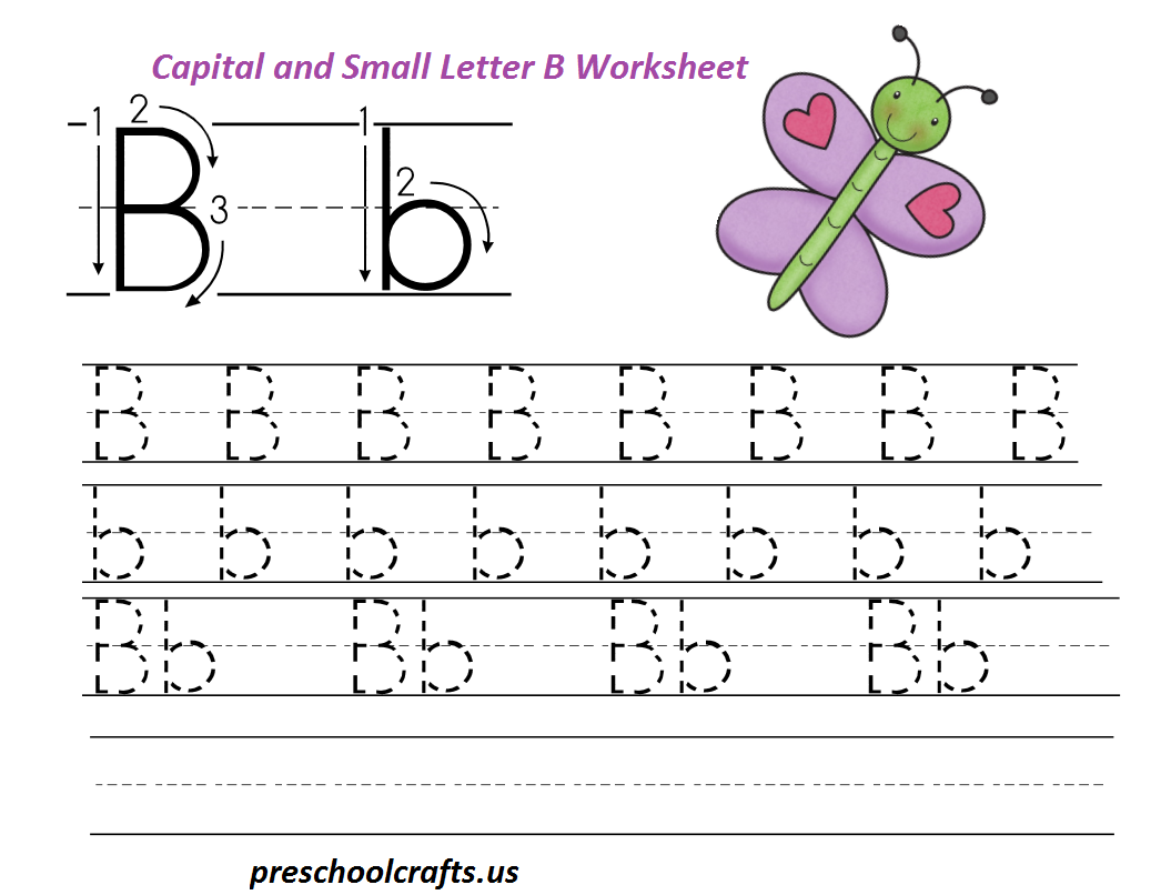 Letter B Worksheets
