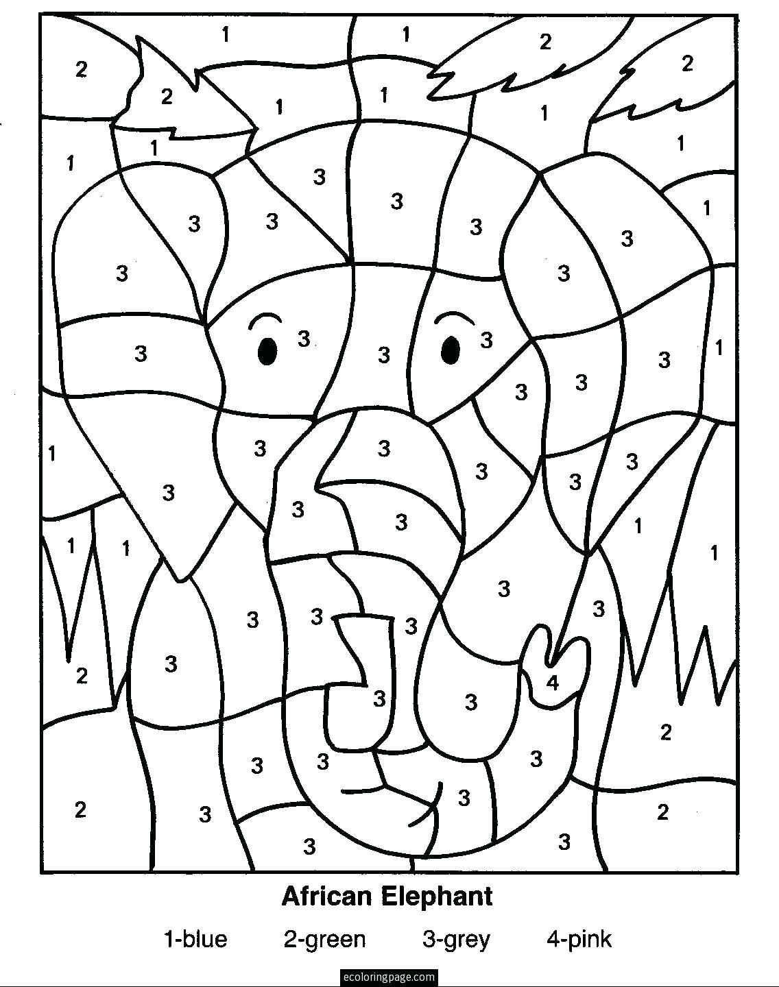 Magnificent Simple Addition Color By Number Images Worksheet