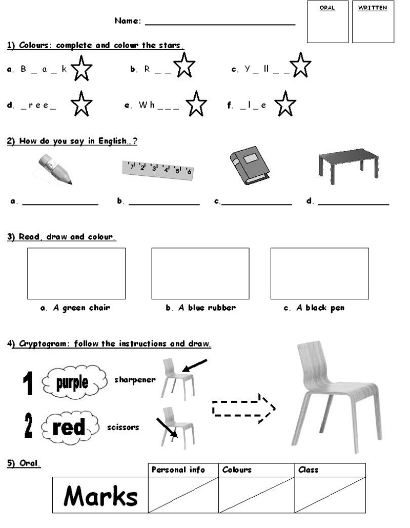 Mesmerizing Free English Printable Worksheets For Grade 1 On Grade