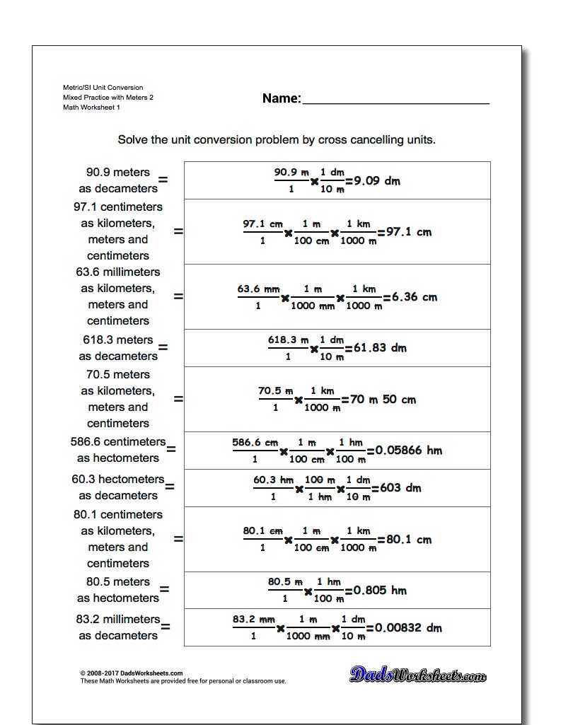 Metric Si Length