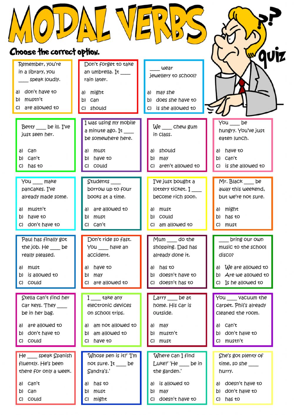 Modal Verbs