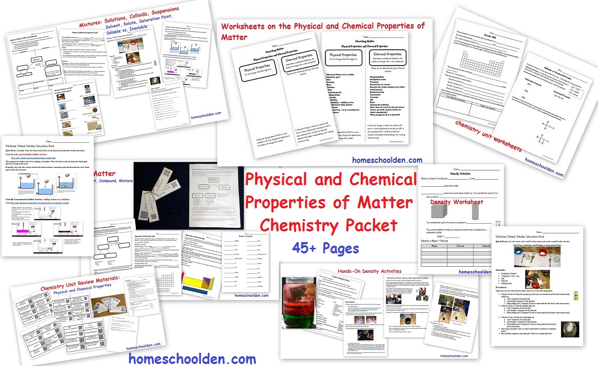 Physical Properties Of Matter