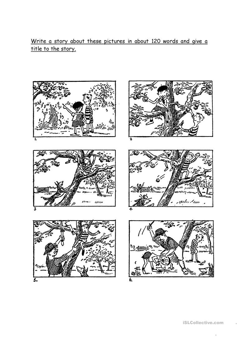 English Picture Composition Worksheets