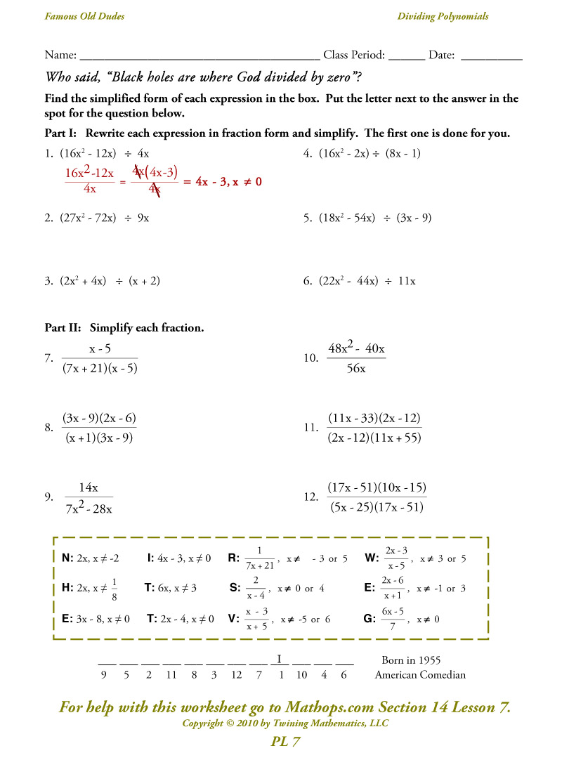 division-of-polynomials-worksheets