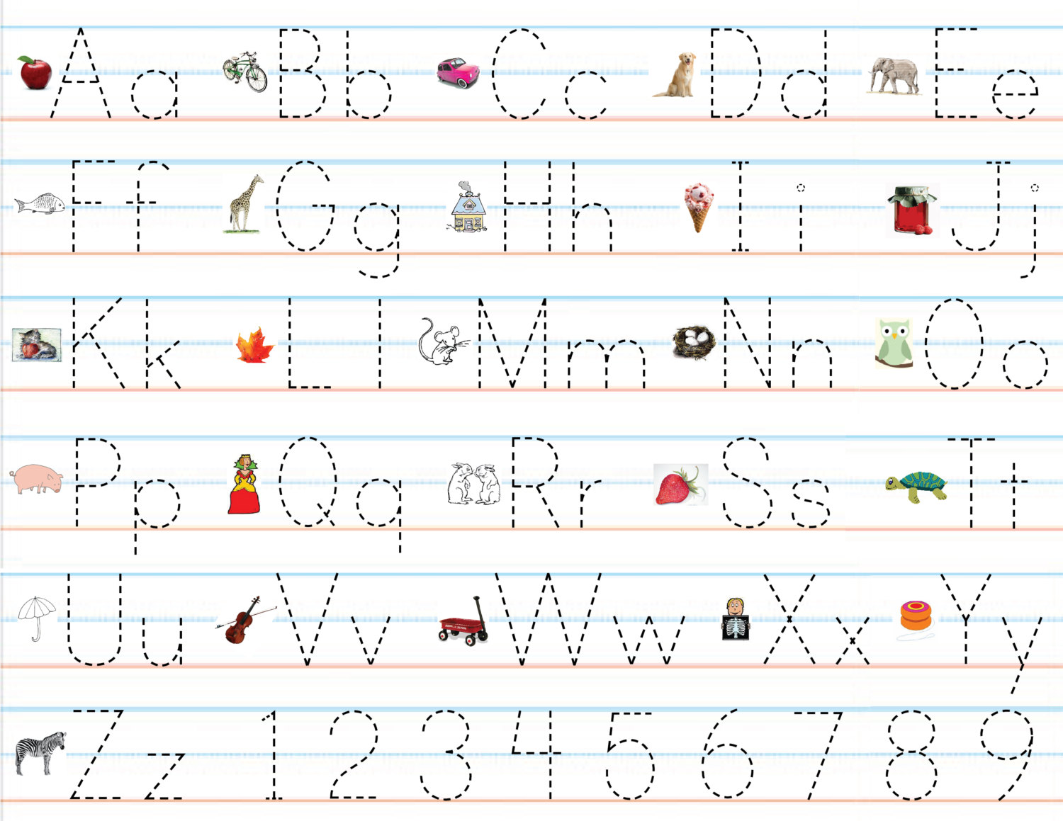Pre K Worksheets For Handwriting Worksheets For All
