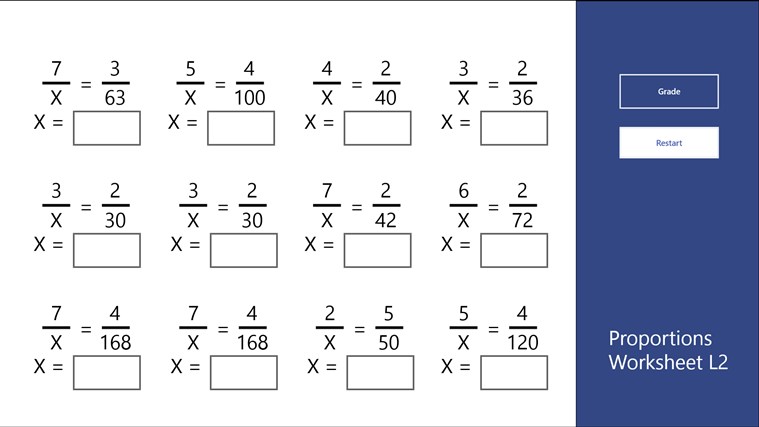 Ratios And Proportions Worksheet 7th Grade