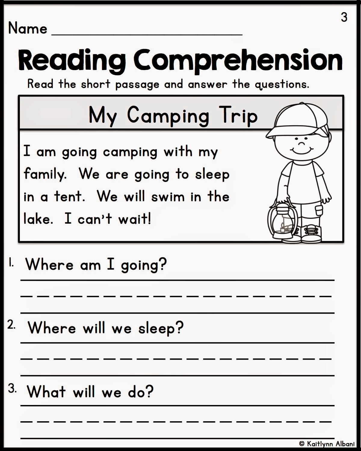Reading In Kindergarten