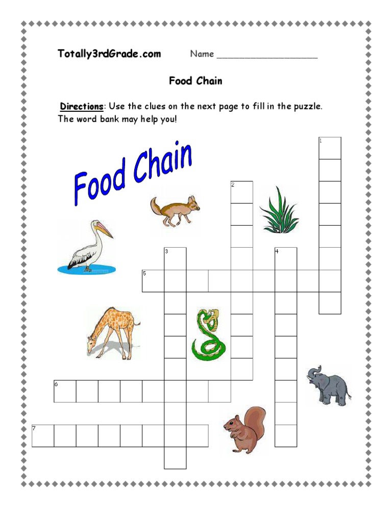 Word Chains Worksheets Worksheets For All