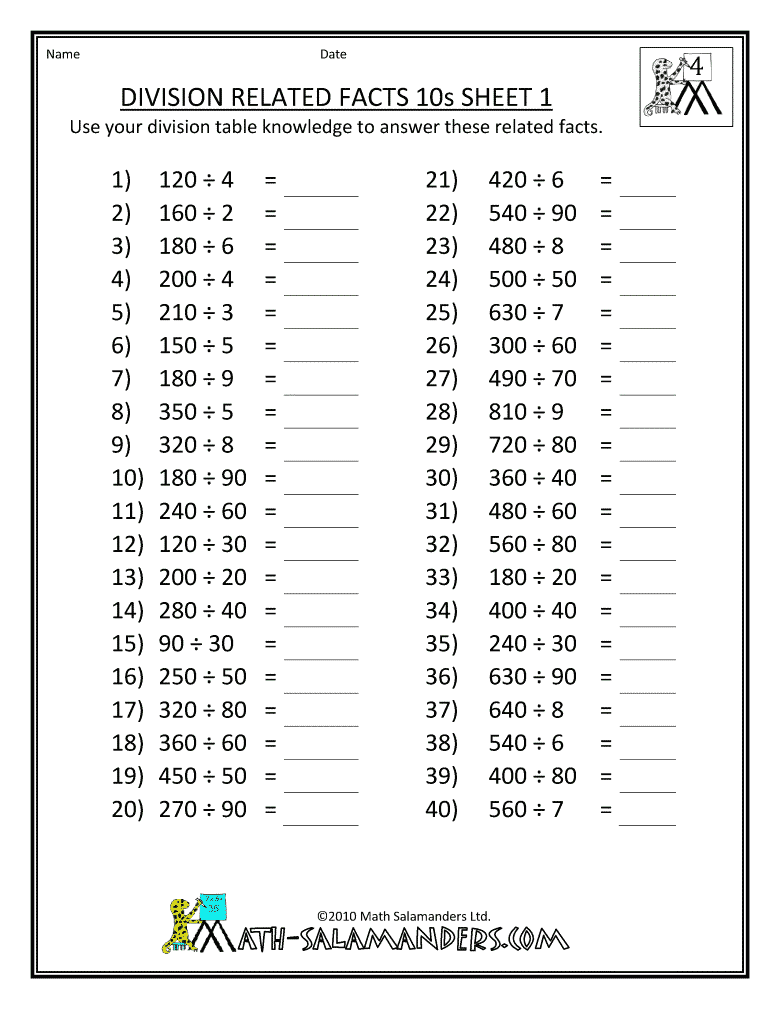 Worksheet  Division Worksheets Grade 7  Lindacoppens Worksheet For