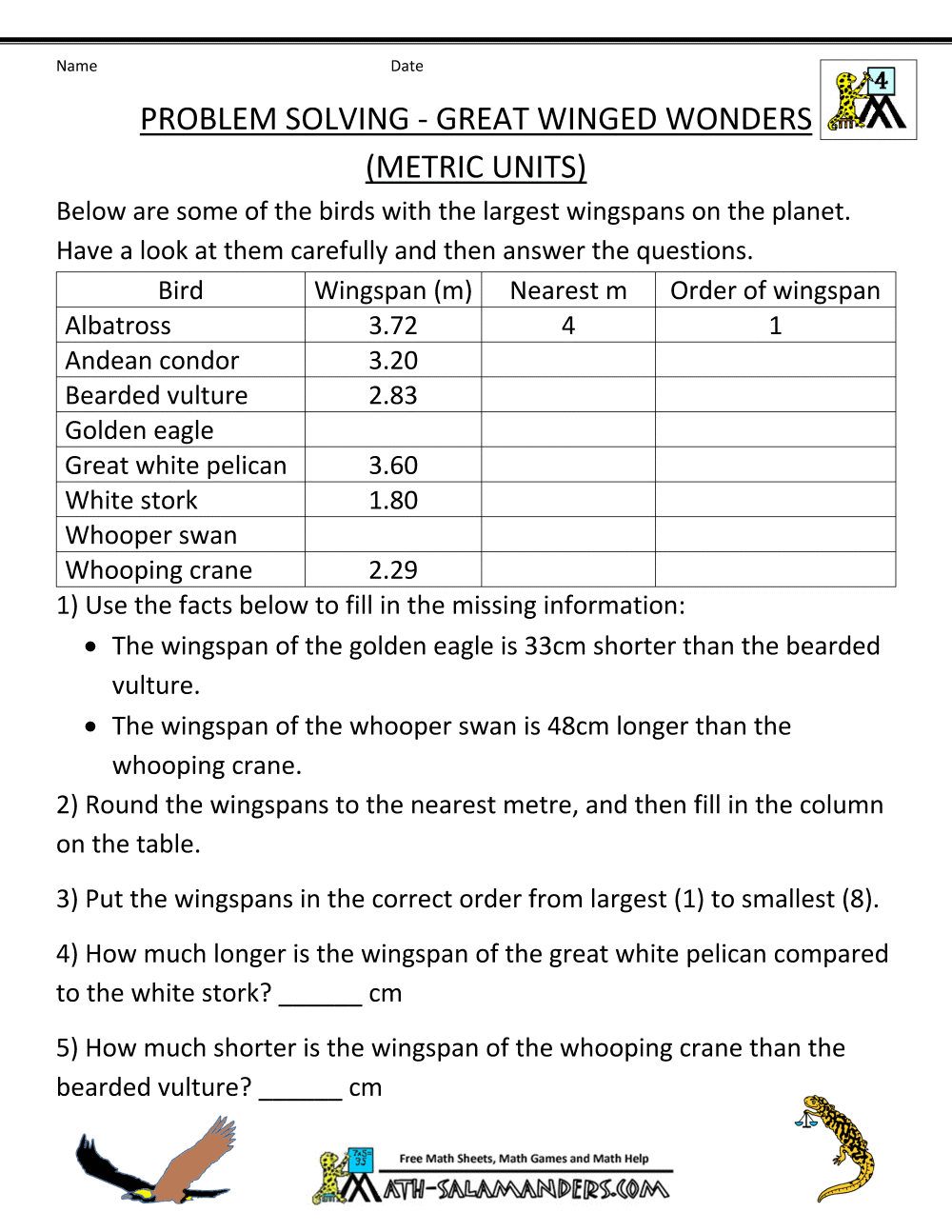 12 Grade 4 Math Word Problems