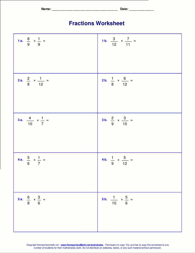 5+ Multiplication Worksheets Grade 5