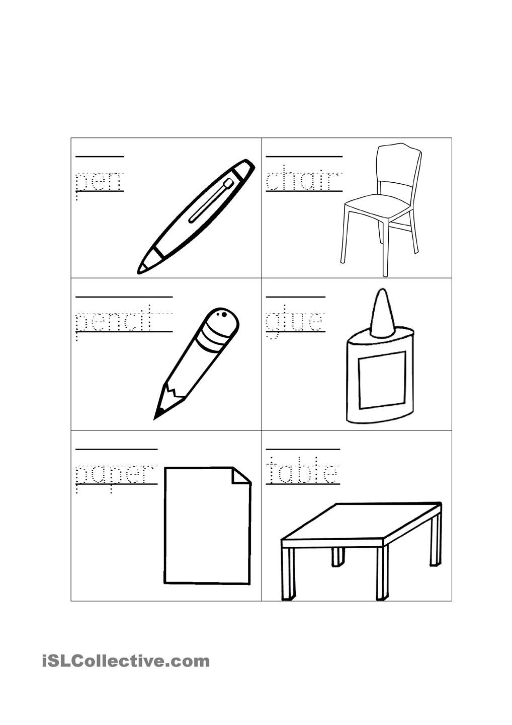 Classroom Objects