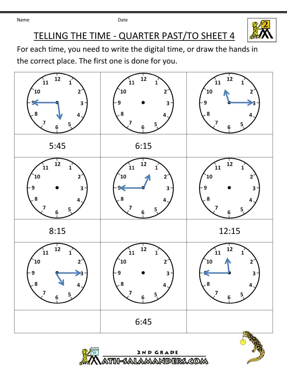 Collection Of Math Practice Worksheets For Grade 4