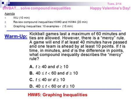 Compound Inequality Word Problems Worksheet The Best Worksheets