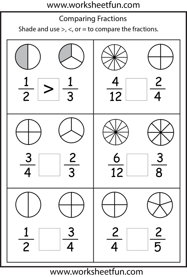 Fifth Grade Math Worksheets Fractions Awesome Basic Fraction