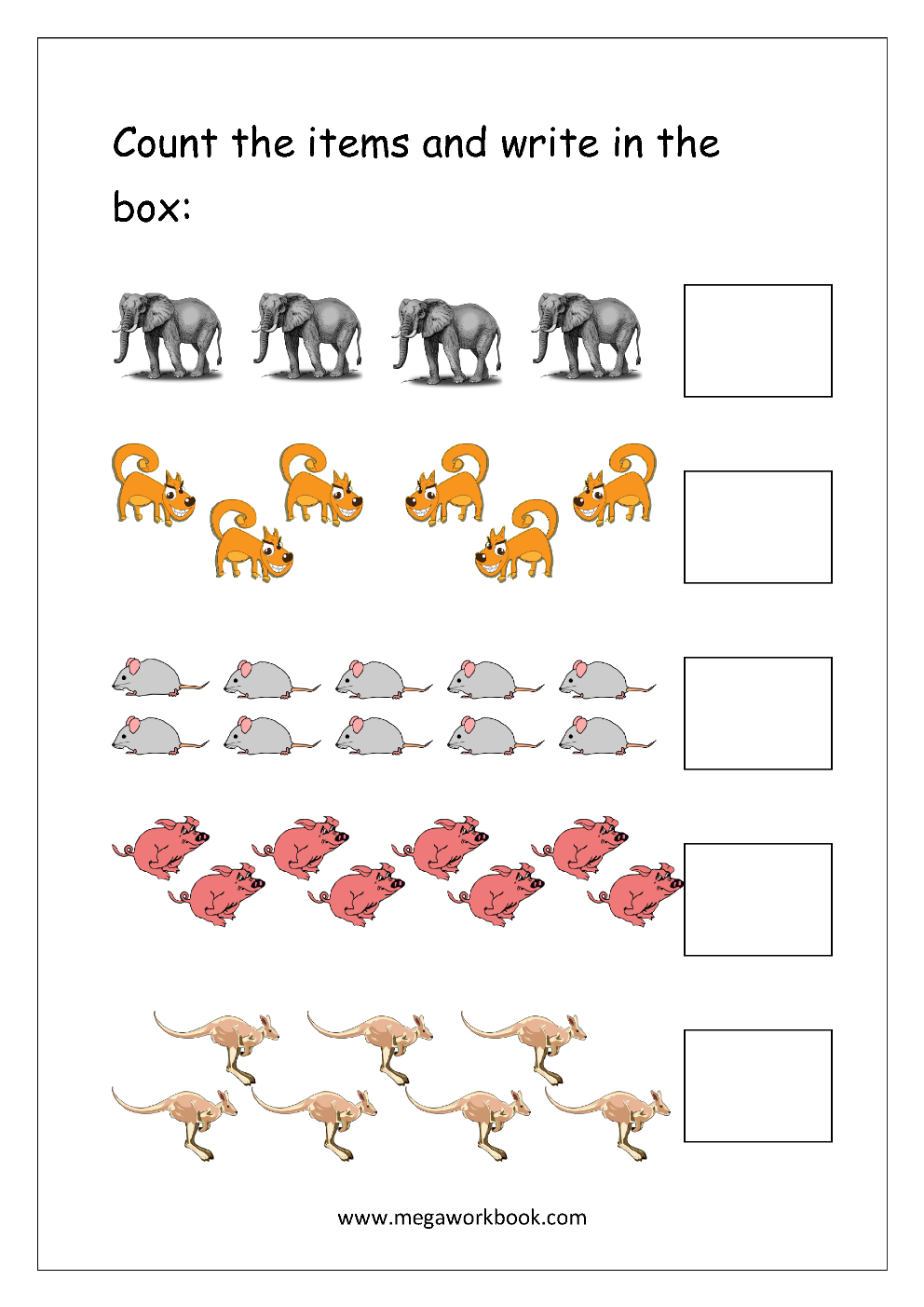 Free Math Worksheets