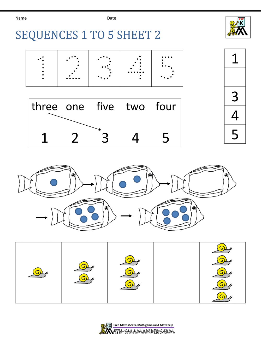 Kindergarten  Kindergarten Free Printable Sequencing Worksheets
