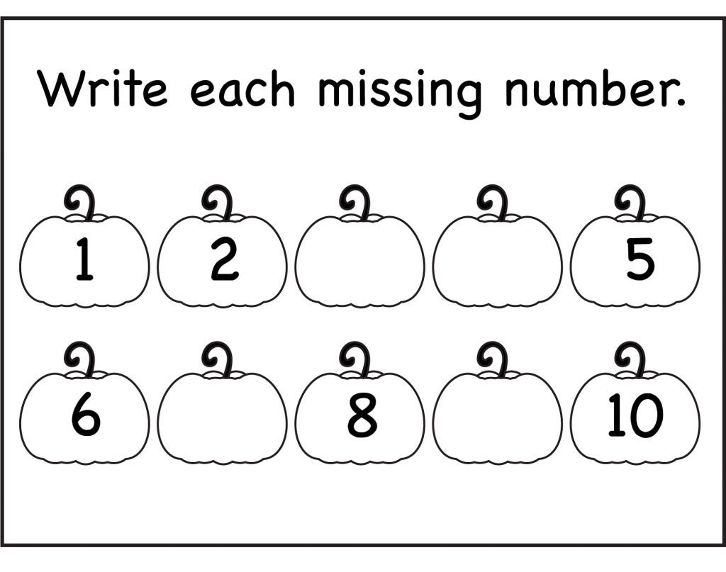 Kindergarten  Numbers Worksheets For Kindergarten Worksheet Math