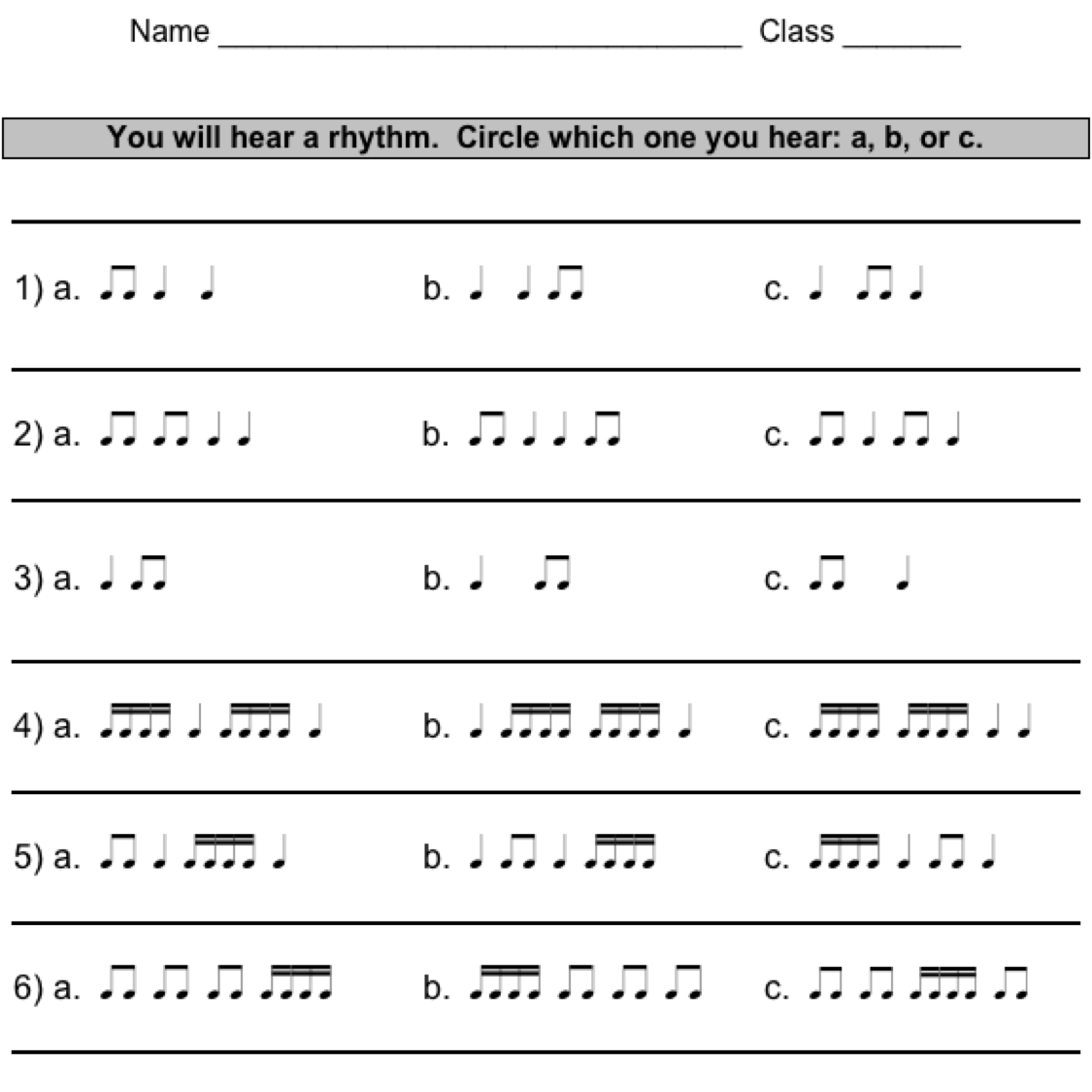 counting-rhythm-worksheets