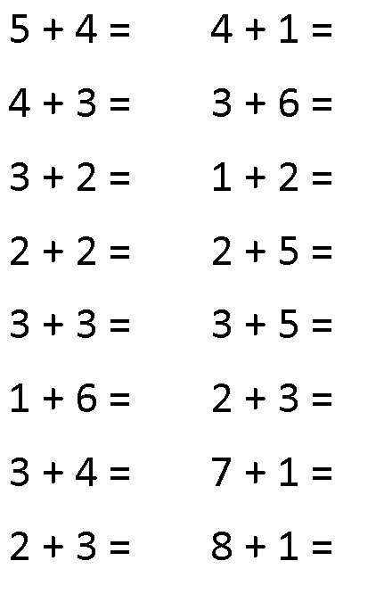 Kindergarten Worksheets On Math 291811