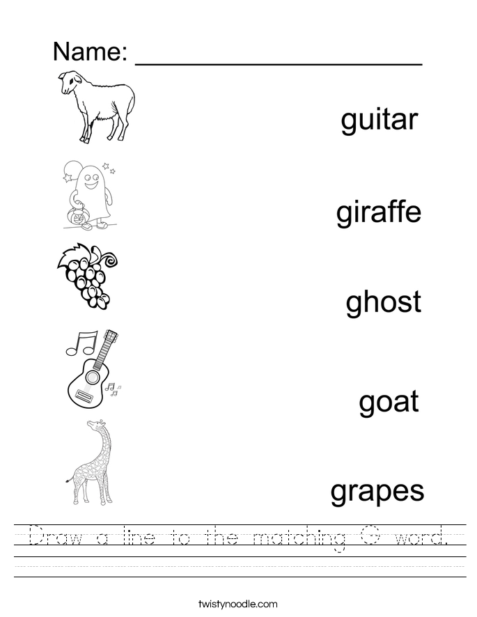 Letter G Worksheet The Best Worksheets Image Collection