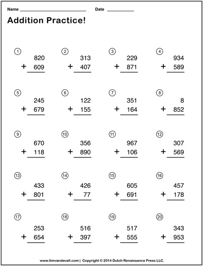 Math Worksheets Pdf The Best Worksheets Image Collection