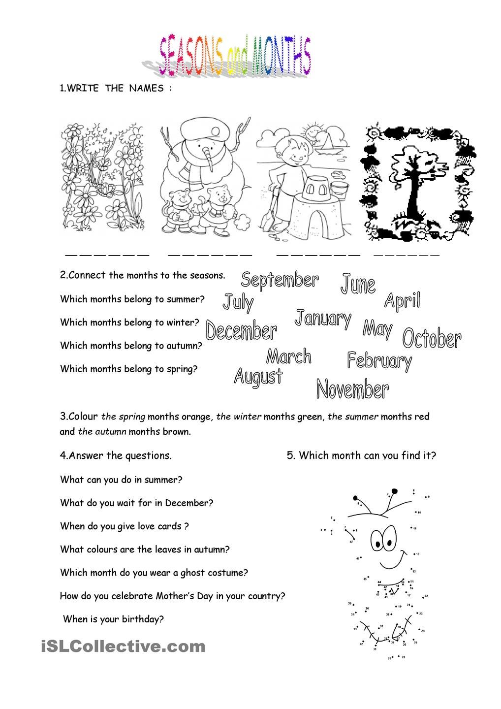 Months And Seasons