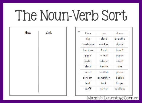 Parts Of Speech Noun Worksheets The Best Worksheets Image