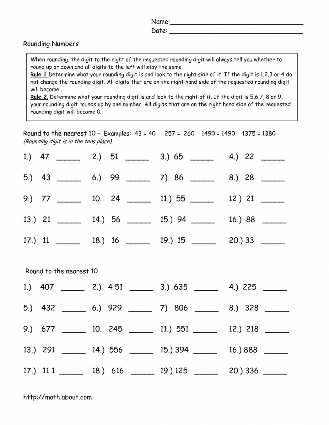 Printable Ged Practice Worksheets Math Science Pdf