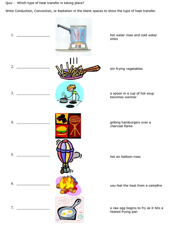 Science Worksheet On Heat Energy