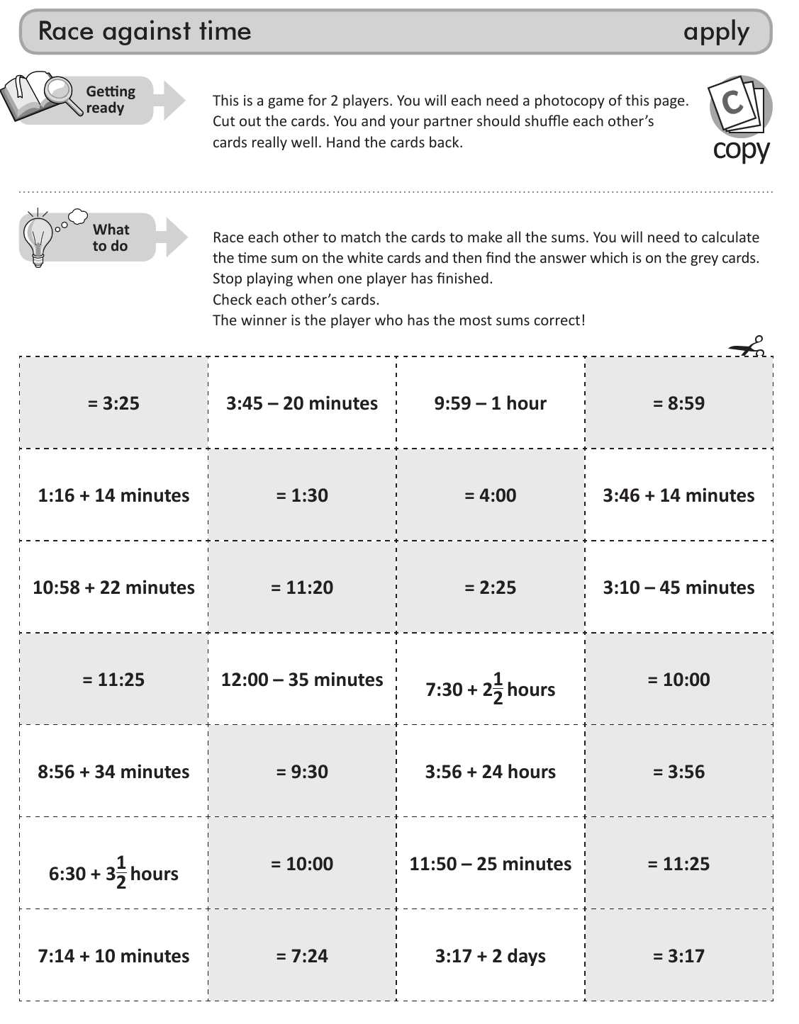 Solve Problems Involving Converting Between Units Of Time