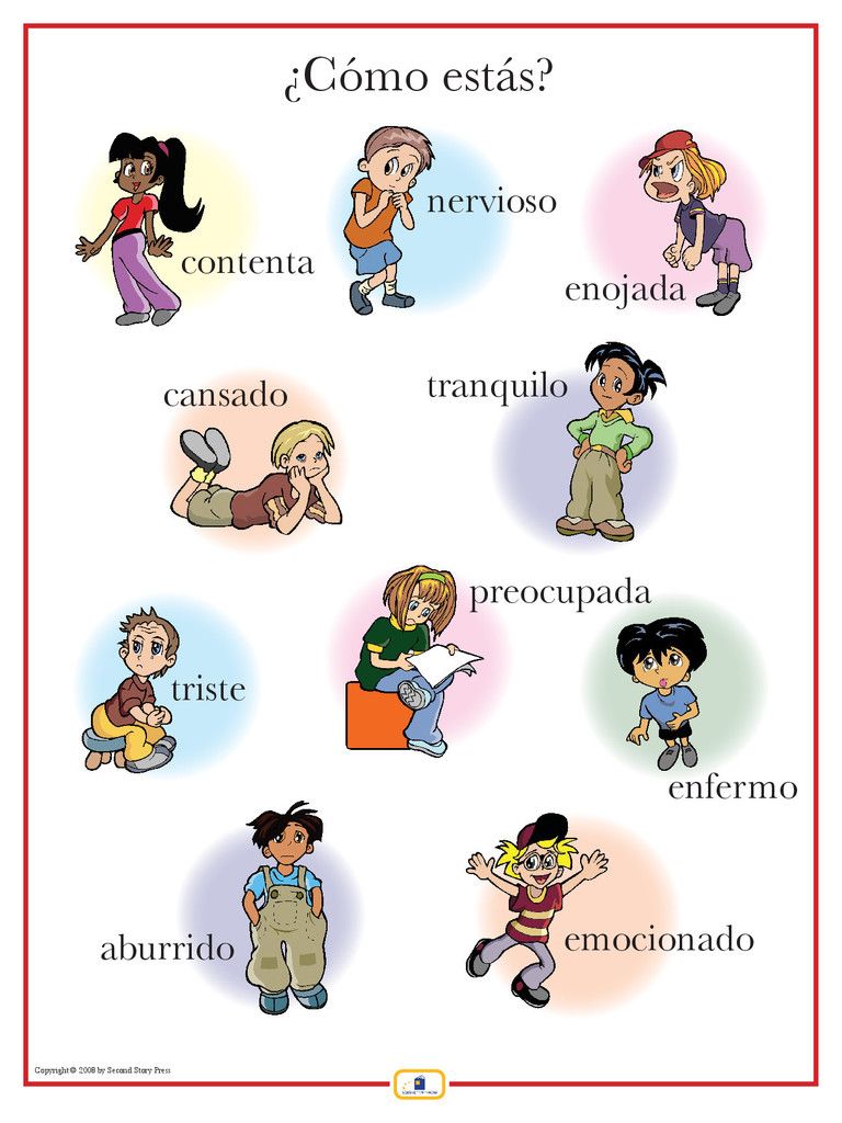 Spanish Emotions Poster
