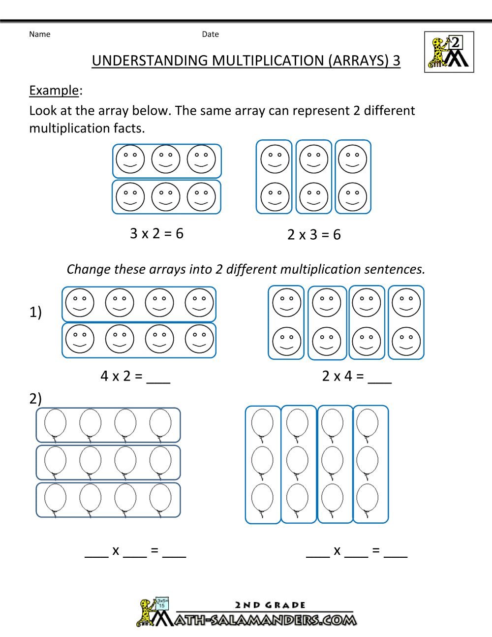 Teaching Multiplication Grade 3